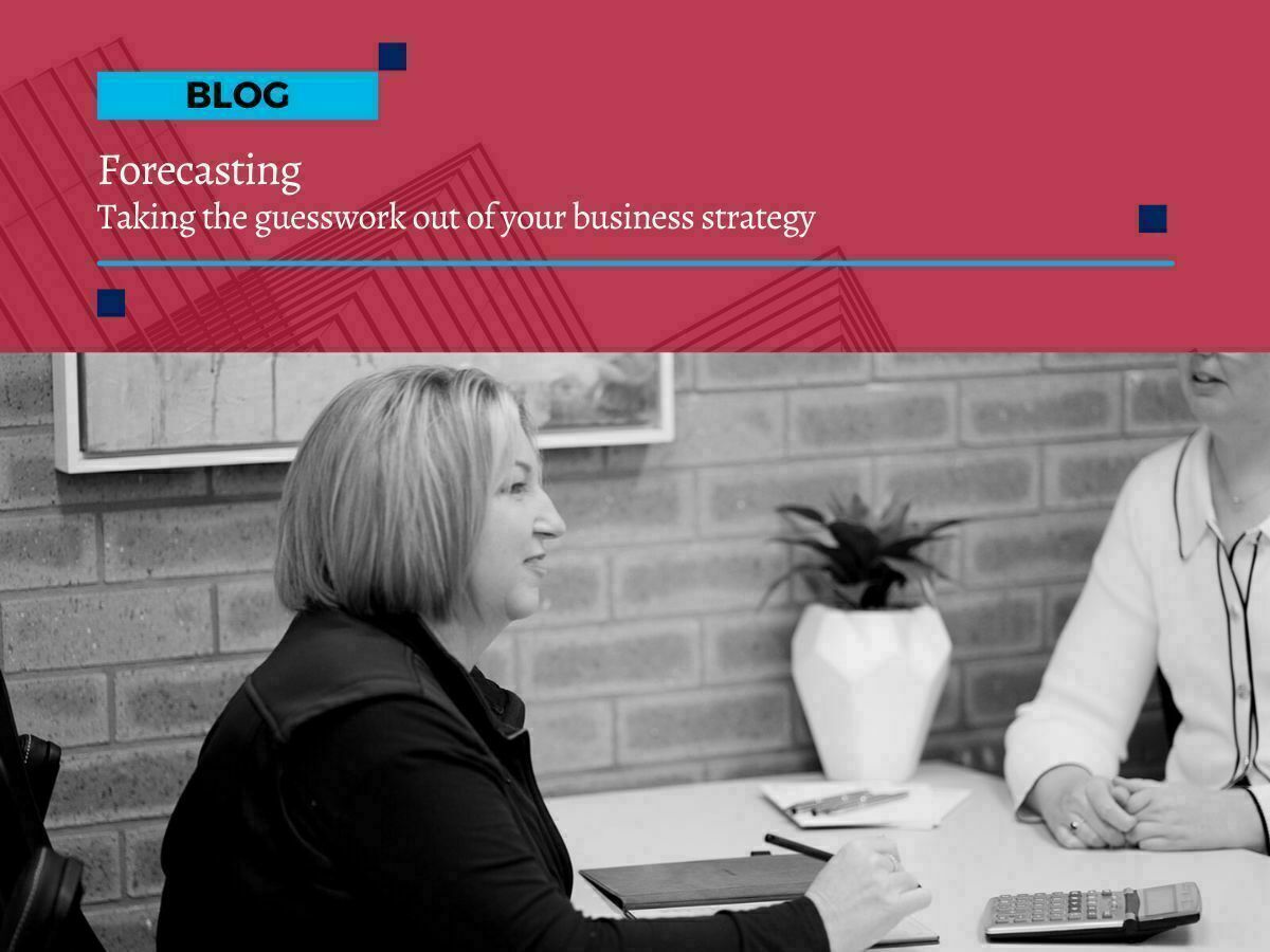 Forecasting taking the guesswork out of your business strategy.